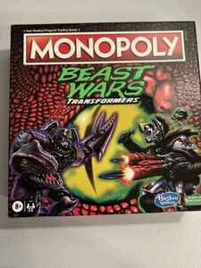 Monopoly Transformers Beast Wars Hasbro Parker Brothers NEW Sealed 海外 即決