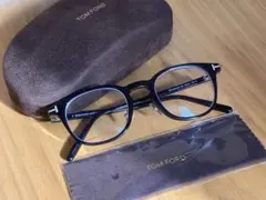 TOM FORD TF5725DB-001 ブラックメガネ ケース付き