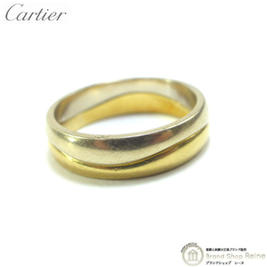 カルティエ （Cartier） ラブミー 2連 K18 リング 750YG×750WG 指輪 ＃53 ゴールド 5.8ｇ（中古）