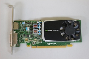 中古品 NVIDIA Quadro 600 グラフィックスプロセッサ 1GB DDR3 SDRAM 128bit 在庫限定