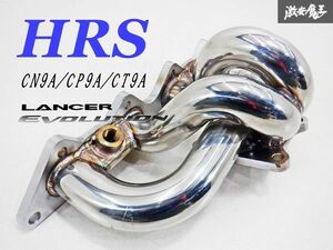 【新品 未使用】 HRS CN9A CP9A CT9A ランサーエボリューション 1 2 3 4 5 6 7 8 9 4G63 等長 ステンレス エキゾーストマニホールド 棚12A