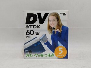 【未使用品】TDK MINIDVカセット 60分録画 5本パック DVM60BUX5A