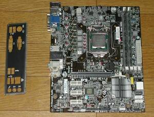 難ありマザボ　ECS　B75H2-M2 LGA1155　CPU メモリ付き