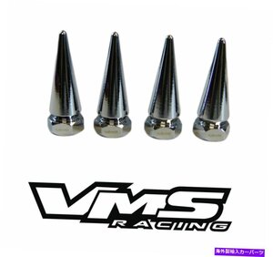 VMSビレットアルミニウムクロムB16 B18 VTECバルブカバーSTDスパイクナットボルト8 PCSVMS BILLET ALUMINUM CHROME B16 B18 VTEC VALVE CO