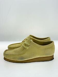 Clarks◆デッキシューズ/26.5cm/イエロー/スウェード/261391807080/