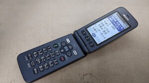 H5172 docomo SIMフリー らくらくホン F-01M FUJITSU 4Gガラホ 簡易動作確認＆簡易清掃＆初期化OK 判定○ WebにてSIMロック解除手続受付済