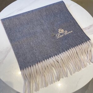 人气推薦 Loro Piana　ロロピアーナ　秋冬新品　100％カシミア　マフラー　レディース　グラデーション　ストール　プレゼント　箱付き