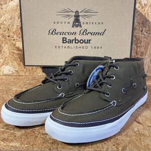 VANS Barbour Chukka Del Barco Decon CA US8.5 26.5cm コラボ 別注 限定 バブアー ワックス ヴァンズ Classic Waxed