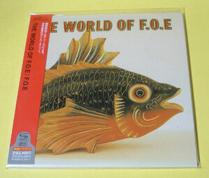 細野晴臣☆THE WORLD OF F.O.E 初回盤・紙ジャケット新品SHM-CD