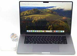 最短発送 人気！MacBook Pro (16-inch, 2021) M1 Pro 10コア/16コア メモリ:16GB SSD:1TB MK193J/A スペースグレイ 3PM