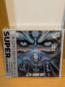 ★新品未開封★PCエンジンSUPERCD-ROM2　ダンジョンエクスプローラー２ 【シュリンクのめくれあり】