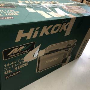 ジャンク品　HiKOKI(ハイコーキ) 14.4/18V コードレス ポータブル 冷温庫 UL18DE 36L 大容量 3部屋モード対応 -18℃~60℃ 