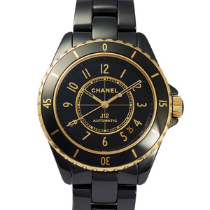 シャネル CHANEL J12 キャリバー 12.1 38MM H9541 ブラック/アラビア文字盤 新品 腕時計 メンズ