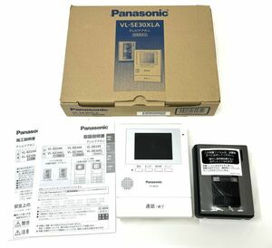 未使用箱入 Panasonic パナソニック テレビドアホン VL-SE30XLA モニター親機 VL-ME30X カメラ玄関子機 VL-V522L-S