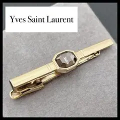 イヴ・サンローラン タイピン ネクタイ クリップ ゴールド カサンドラ YSL