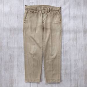 FULLCOUNT/フルカウント/DOBBY SLAB TWILL TAPERED TROUSERS/ドビースラブテーパードトラウザーズ/ボトム/裾ダブル/WALDESジップ/34インチ