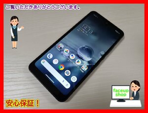 　★【38070WM】 完動品 Y!mobile A104SH AQUOS wish チャコール SIMロック解除済 1円 ! 1スタ !