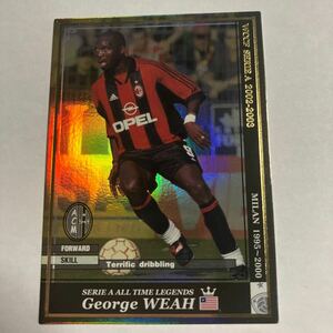 送料込/WCCF02-03ATLEウェア/ジョージ・ウェア　ACミラン　リベリアの怪人　2002-2003 george WEAH