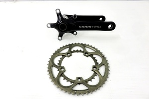 SRAM スラム FORCE フォース カーボンクランク GXP 172.5mm 50-34T 10速 BCD110mm