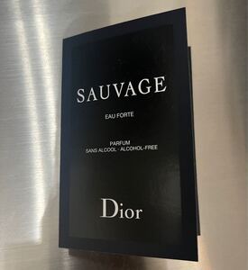 新製品　ディオール　ソヴァージュ　オーフォルト　サンプル　DIOR