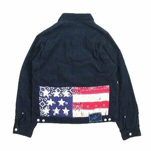 VISVIM ビズビム 20SS ICT 101 JKT CORDS STARS コーデュロイ スターズ 星条旗 ヴィンテージバンダナ ジャケット 0219905013013 サイズ3