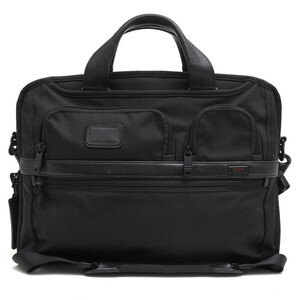 TUMI トゥミ ビジネスバッグ 26516D2 T-Pass Medium Screen Laptop Slim Brief ナパレザー FXTバリスティックナイロン 2WAY ショルダーバ