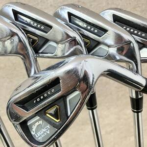 キャロウェイ　Callaway　レガシーブラックフォージド　LEGACY BLACK FORGED　4.5.6.7.8.9.P　7本セット　DynamicGold　S200