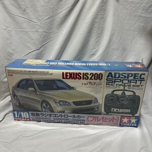 未開封 タミヤ トヨタ アルテッツァ TAMIYA 電動RCドライブセット フルセット　4WD LEXUS IS200 ラジコン 旧車 モデルカー プラモデル　