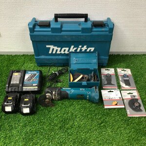 【現状品】『6-205』マキタmakita充電式マルチツール TM51DRT 本体　充電器　バッテリ　他BOSCHパーツまとめ