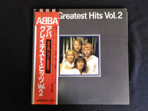 ABBA　アバ　ABBA GREATEST HITS VOL.2 　帯付き　見開きジャケット　AA