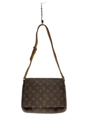 LOUIS VUITTON ミュゼット・タンゴ_モノグラム・キャンバス_ショートショルダー_BRW PVC ブラウン