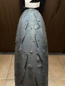 中古MCタイヤ 2020年製造 BRIGESTONE BATTLAX RACING R11 120/600R17 ブリヂストン バトラックス レーシング 120 600 17 3620 K2932