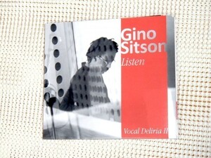 美品 Gino Sitson ジノ シトソン Listen ( Vocal Deliria II)/ Buda /アフリカ カメルーン 出身 超絶ヴォーカリストibeyi 等好きな方にも