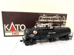 60 KATO HOゲージ 鉄道模型 タキ43000形 タンク車 日本オイルターミナル 貨車 現状品 YR0701-08