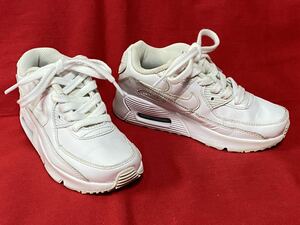 NikeAirMax ナイキエアマックス 90 LTR リトルキッズシューズ 17cm USED 評価100% ! 本人確認済！