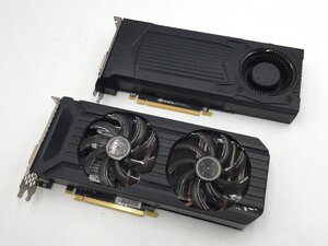 ♪▲【Palit 他】NVIDIA GeForce GTX 1060 3GB GDDR5 192bit グラフィックボード 部品取り 2点セット まとめ売り 1218 13