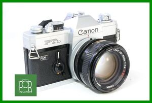 【同梱歓迎】実用■キヤノン Canon FTb QL ボディ+FD 50mm F1.4 S.S.C.■シャッター全速・露出計・絞り完動■B97