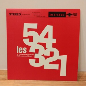 les 5-4-3-2-1『ジャズる心』アナログレコード LP