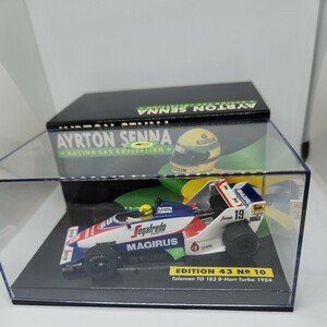 1/43 ミニチャンプス　セナ　トールマン 　　　TG183 B-Hart Turbo 1984 