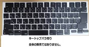 Macbook Pro Air A2442 A2485 A2779 A2780 A2681 キーボード キートップ キーキャップ ボタンバラ売り 修理パーツ 送料無料 5