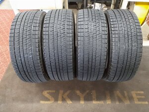 パF4402■225/55R17 97Q　4本価格　BRIDGESTONE BLIZZAK VRX2　送料無料 冬 ’17年 アルファード アテンザ フォレスター XV エクストレイル