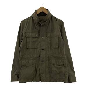 ゆうパケットOK green label relaxing グリーンレーベルリラクシング マルチポケット ジャケット sizeS/カーキ