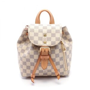 ルイ・ヴィトン スペロンBB ブランドオフ LOUIS VUITTON リュックサック バックパック ダミエ・アズール 中古 レディース