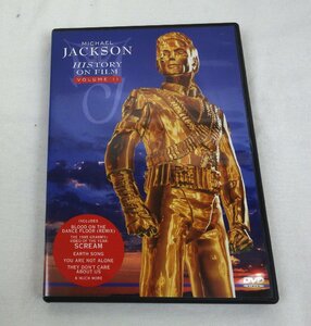 DVD MICHAEL JACKSON マイケル・ジャクソン HISTORY ON FILM VOLUME Ⅱ EVD-50138