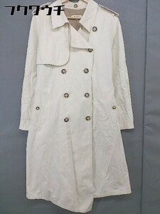 ◇ ◎ MOUSSY マウジー 長袖 トレンチコート サイズ 2 ベージュ レディース