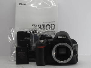 ★特上品★ ニコン NIKON D3100 ★完動品 ★バッテリー チャージャー 取扱説明書付き ＃A1448