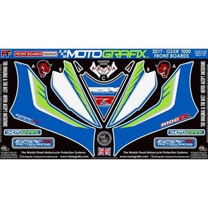 モトグラフィックス 4580041223256 MT-NS024MGP ボディーパッド FRONT MGP GSX-R1000／R 17／18 新品送料込