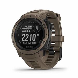 【中古】GARMIN(ガーミン) アウトドアウォッチ Instinct Tactical Coyote Tan 010-02064-92