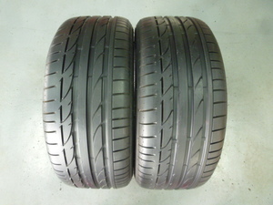 ☆新車外し ブリヂストン ポテンザ S001 RFT 255/45R17 GR スープラ 純正 タイヤ 2本セット 送料安☆