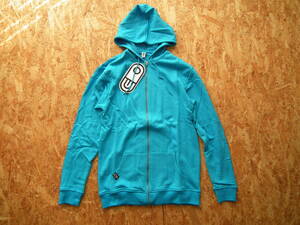 AIRBLASTER(エアブラスター) AIRPILL ZIP HOODIE パーカー Sサイズ BLUE (AIR BLASTER エアーブラスター)